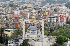 Bird Eye View of Tirana, Albania